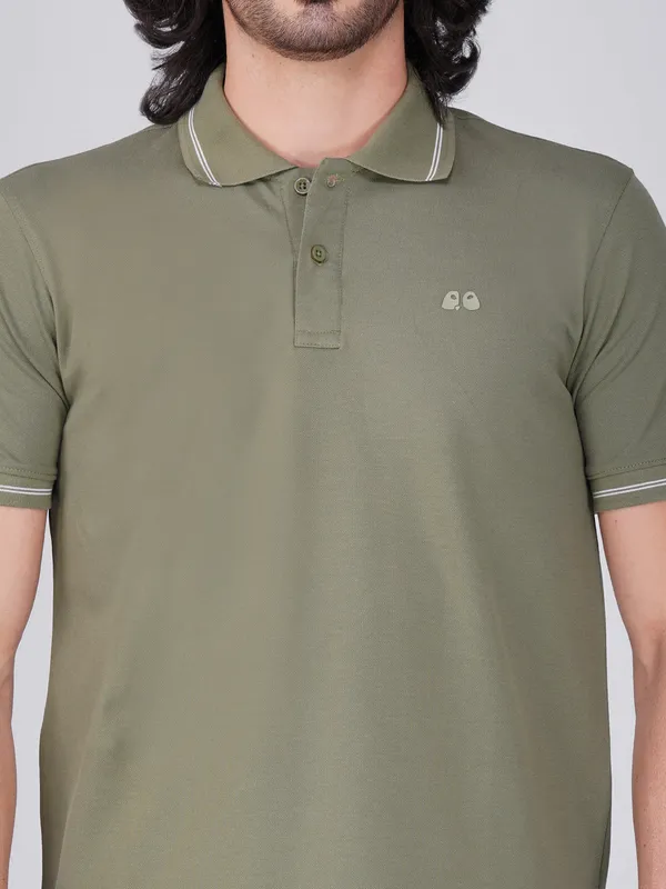 Men_S_Classic_Olive_Green_Organic_Cotton_Polo_T_Shirt