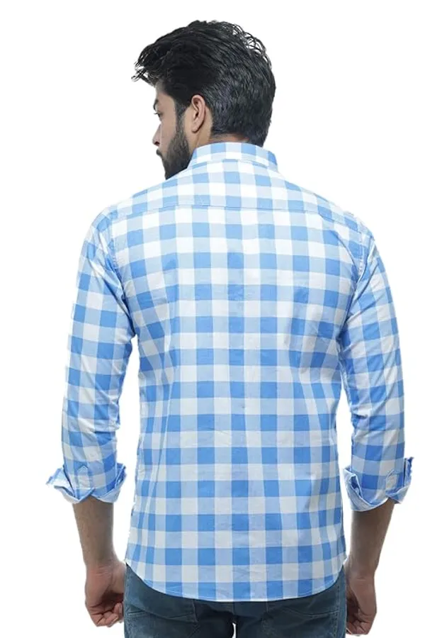 Skyblue_Cotton_Blend_Printed_Casual_Shirt_For_Men
