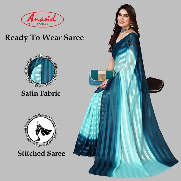 Embellished,_Striped,_Self_Design_Bollywood_Satin_Saree_(Dark_Blue,_Light_Blue)