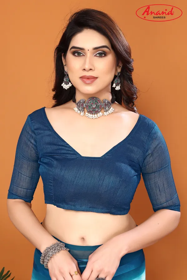Embellished,_Striped,_Self_Design_Bollywood_Satin_Saree_(Dark_Blue,_Light_Blue)