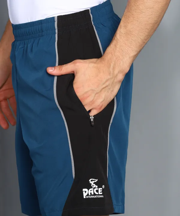 Airforce_&_Black_Shorts_For_Men