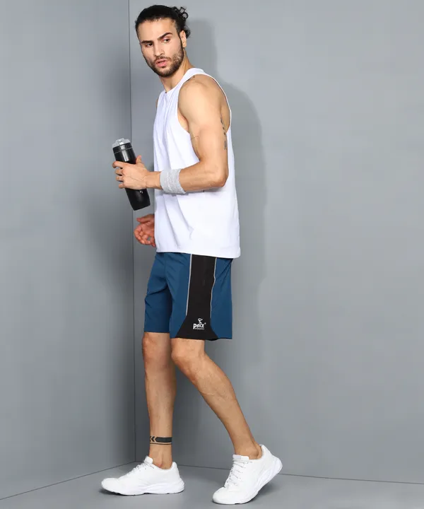 Airforce_&_Black_Shorts_For_Men