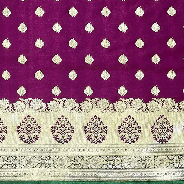 Purple_Satin_Silk_Banarasi_Sarees_For_Women