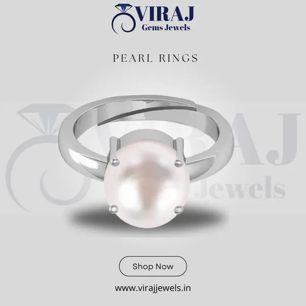 White_7.25_Ratti_Pearl_Moti_Gemstone_Ring_For_Men_&_Women