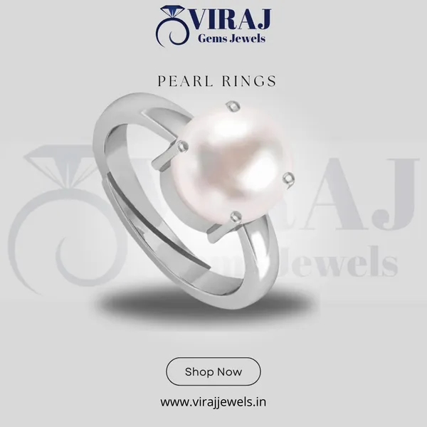 White_7.25_Ratti_Pearl_Moti_Gemstone_Ring_For_Men_&_Women