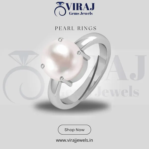 White_7.25_Ratti_Pearl_Moti_Gemstone_Ring_For_Men_&_Women