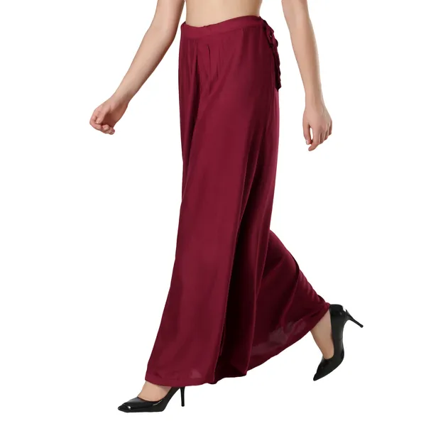 Maroon_Sharara__Comfortable,_Stylish_And_Trendy_Casual_Wear