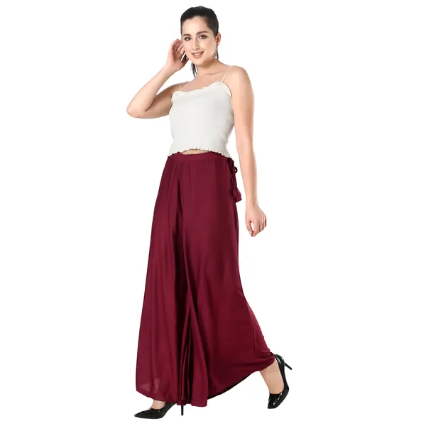 Maroon_Sharara__Comfortable,_Stylish_And_Trendy_Casual_Wear