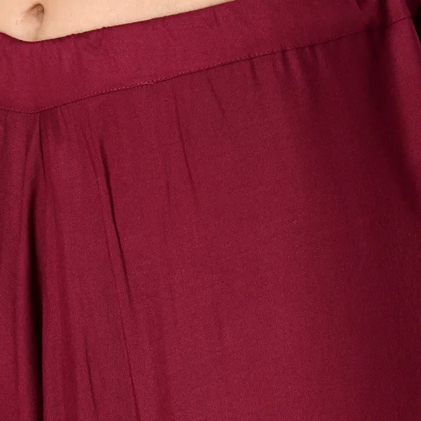 Maroon_Sharara__Comfortable,_Stylish_And_Trendy_Casual_Wear