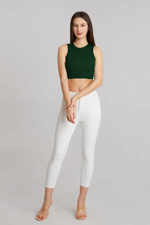 Stylish_Sleeveless_Round_Neck_Ribbed_Green_Tank_Tops