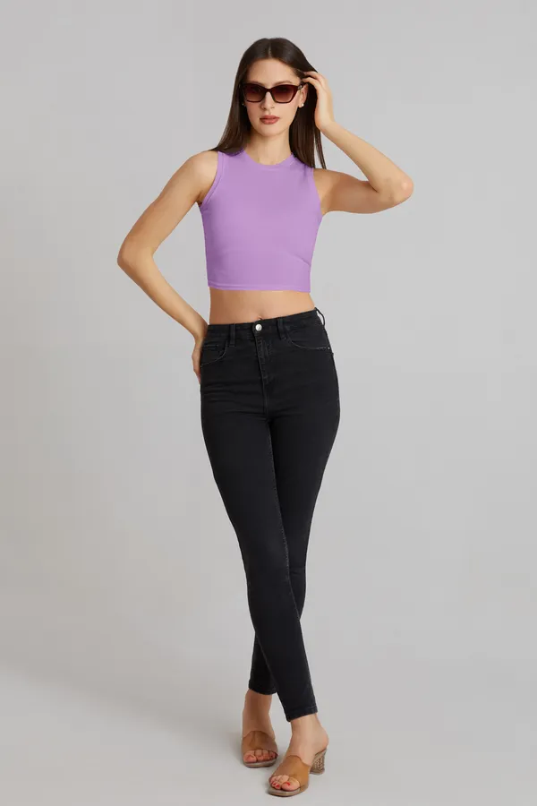Stylish_Sleeveless_Round_Neck_Ribbed_Periwinkle_Tank_Tops