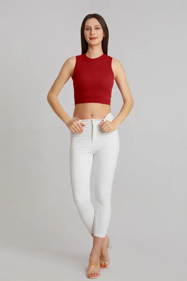 Stylish_Sleeveless_Round_Neck_Ribbed_Red_Tank_Tops