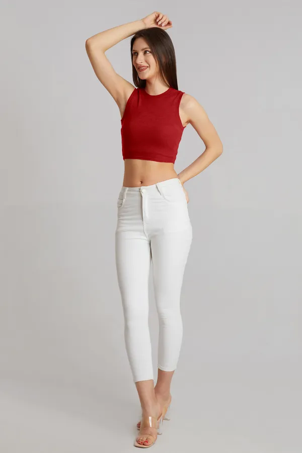 Stylish_Sleeveless_Round_Neck_Ribbed_Red_Tank_Tops