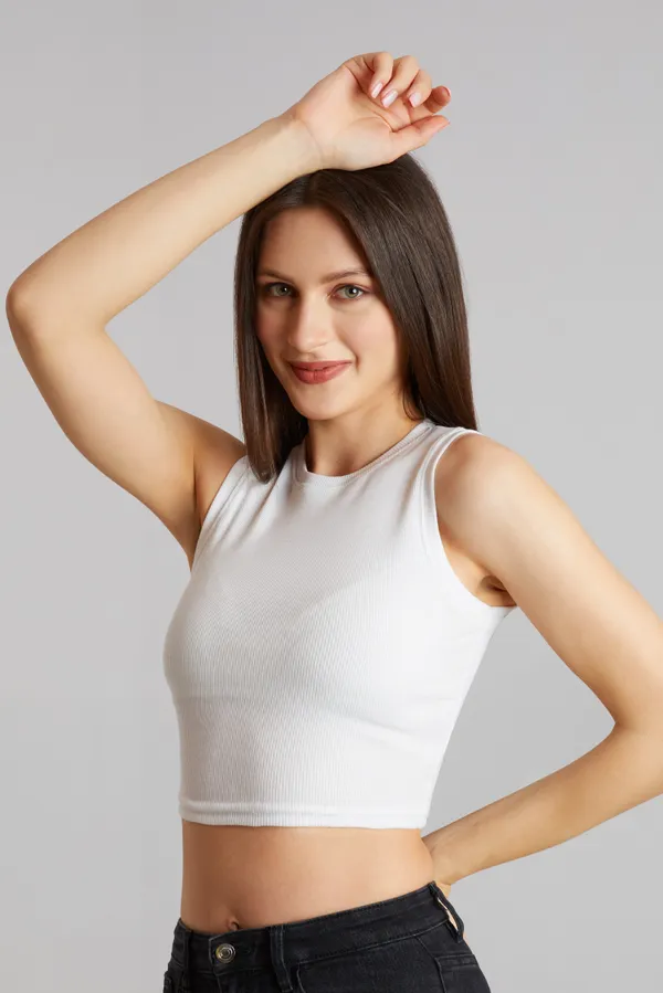 Stylish_Sleeveless_Round_Neck_Ribbed_White_Tank_Tops