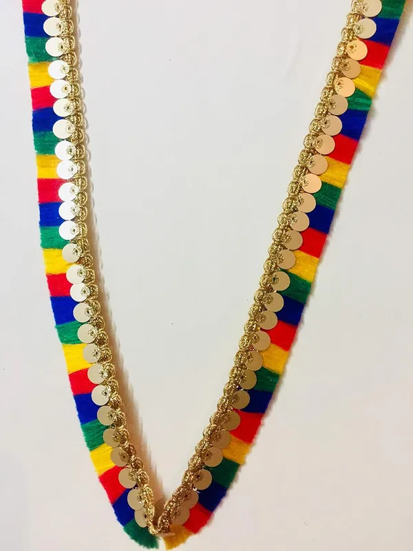 Multicolour_Poliyester_Thread_Premium_Border_For_Women