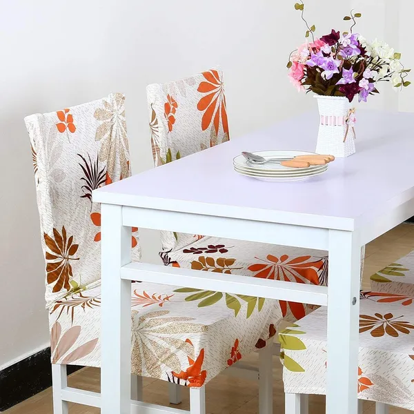 Red_Diamond_Polyester_Stretchable_Printed_Sofa_Cover_And_Brown_Beige_Polyester_Stretchable_Dining_Chair_Cover_Set_Of_8_Washable_Slip_Covers_Combo_Pack_Of_2