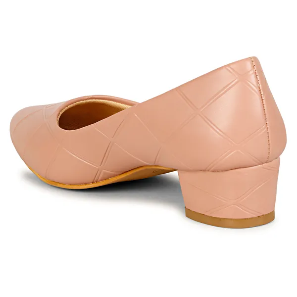 Trendy_Block_Heel_Pumps_(Peach)