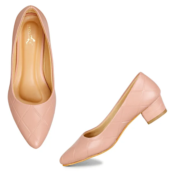Trendy_Block_Heel_Pumps_(Peach)