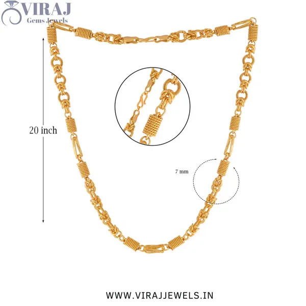Gold_Nice_Stylish_Heavy_Double_Ring_Chain