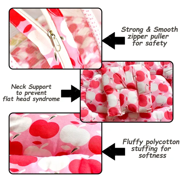 Cheeky_Cheeky_Baby_Bedding_Set_with_Mosquito_net_and_Pillow_(Pink)