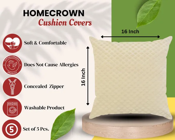 Soft_Velvet_Cushion_Covers_-_16_X_16_Inch,_Set_of_5,_White
