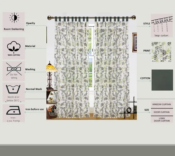 Pack_of_2_Cotton_Green_Floral_Printed_Tab_Top_Curtain_Setfor_Window_and_Door