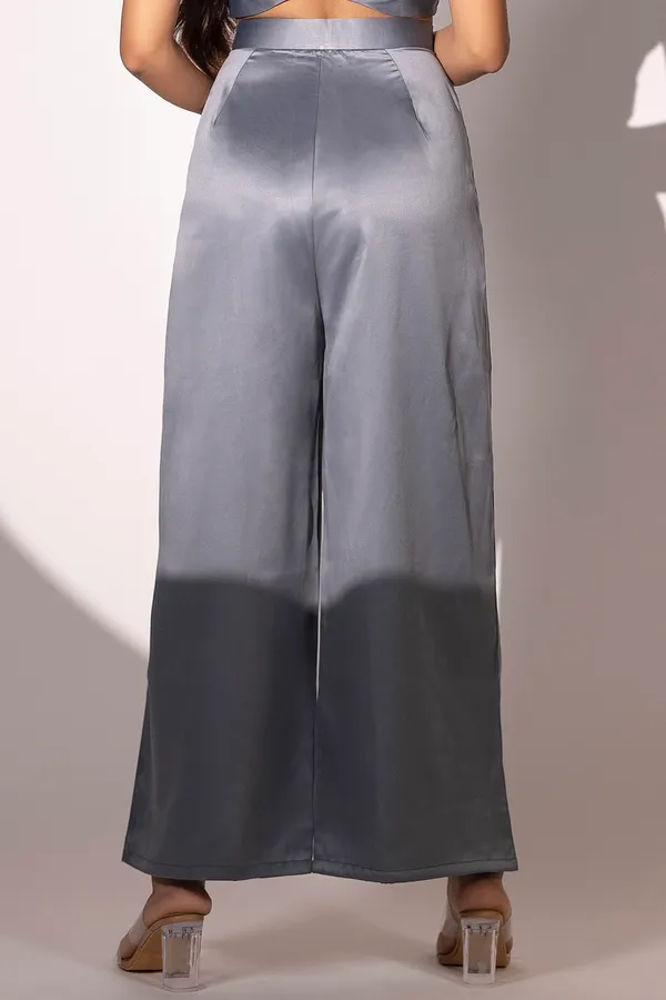 Grey_Pleated_Flared_Trouser_For_Women