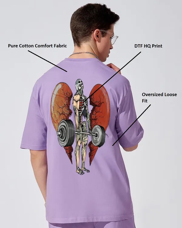 Purple_Oversized_Printed_Half_Sleeve_Cotton_T-Shirt_For_Men