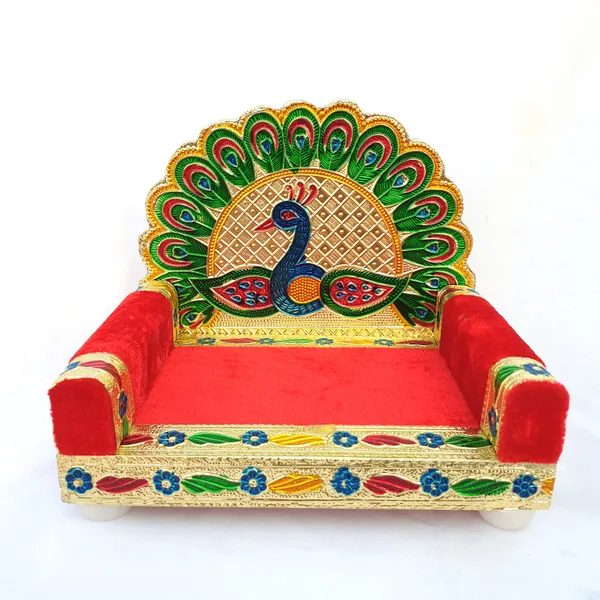 visatgoddism_1_To_2_No_Laddu_Gopal_Singhasan_Bal_Gopal_Singhasan_Thakurji_God_Sofa_Wooden_Minakarigari_Bethak_Solid_Wood_(_Height_13_CM_)_Wooden_Pooja_Chowki_(Multicolor,_Pack_of_1)