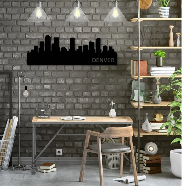Wooden_Wall_Art_for_Home_Decoration__|_Denver_Skyline__|_Black