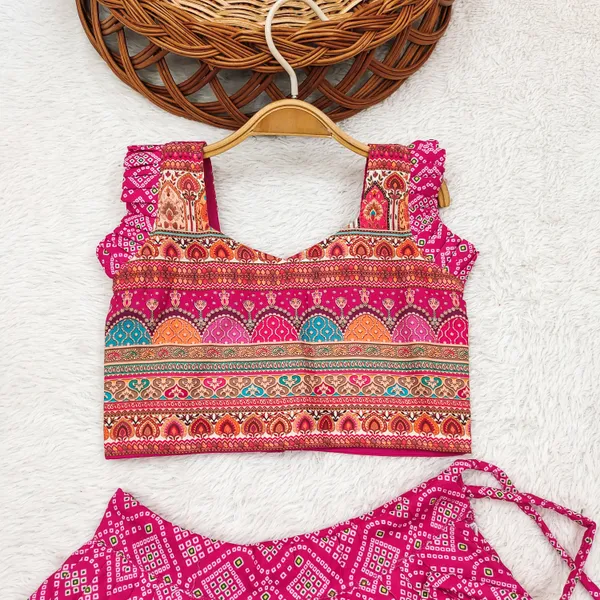 Pink_Digital_Print_Cotton_Lehenga_Choli_And_Dupatta_Set_Ethnic_Wear_For_Girls
