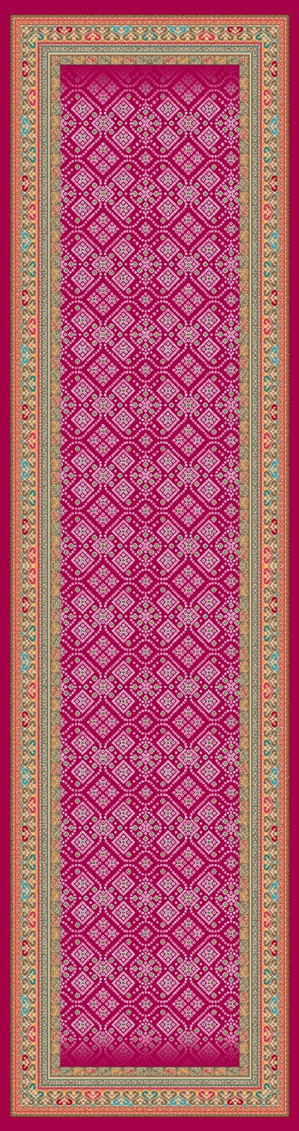 Pink_Digital_Print_Cotton_Lehenga_Choli_And_Dupatta_Set_Ethnic_Wear_For_Girls