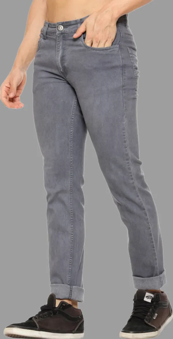 Men's_Medium_Gray_Regular_Fit_Premium_Cotton_Blend_Jeans