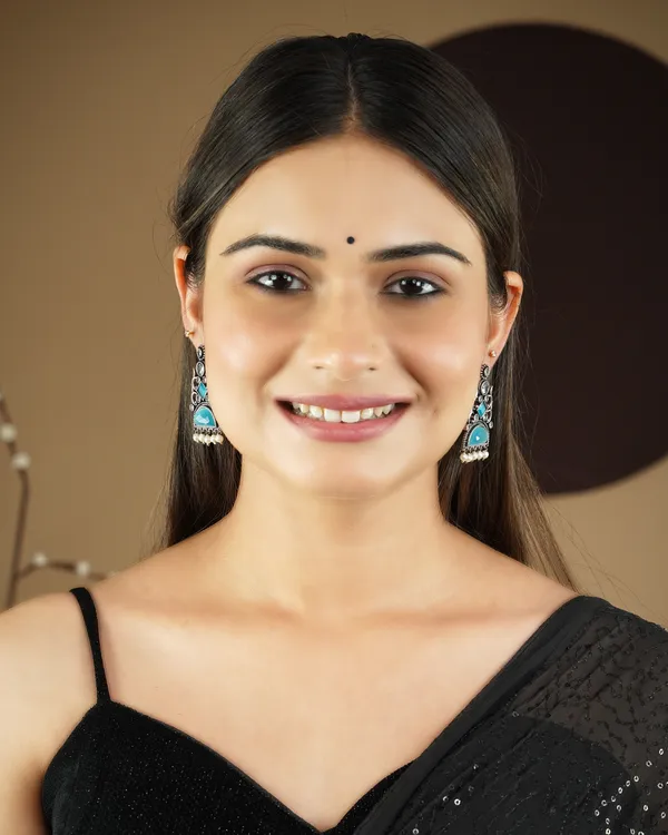 Oxidised_Designer_Earrings