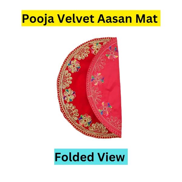 Round_Velvet_Pooja_Aasan_Mats_Cloth_Size_12_x_12_Inch_for_God_Mandir_(_Pack_of_2_)