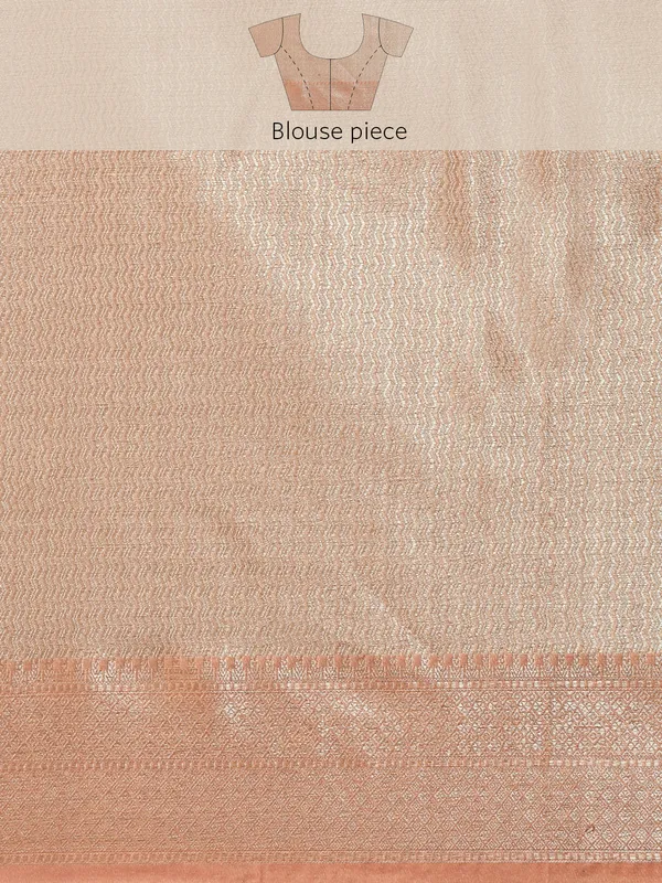 Brown_Matka_Silk/Silk_Blend_Banarasi_Sarees_For_Women