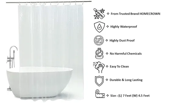 Waterproof_Clear_Plain_Plastic_Bathroom_Shower_Curtain_with_8_Curtain_Ring_Hooks,_Clear_Transparent