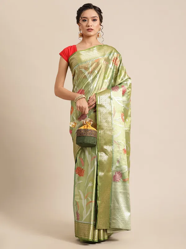 Green_Tissue_Banarasi_Sarees_For_Women