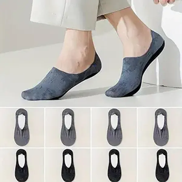 Multi_Colour_8_Pair_No_Show_Socks_|_Socks_For_Men,_No_Show_Socks_For_Men_&_Women,_Men_Socks_Cotton,_Winter_Socks_For_Men,_Anti-Skid_Lace_Net