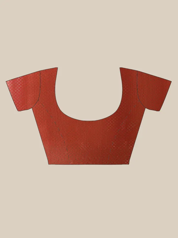 Red_Matka_Silk/Silk_Blend_Banarasi_Sarees_For_Women