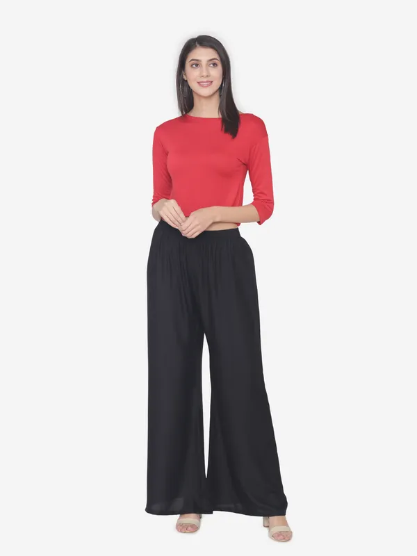 Full_Length_Rayon_Flared_Wide_Leg_Trouser_Palazzo_Pant_For_Women