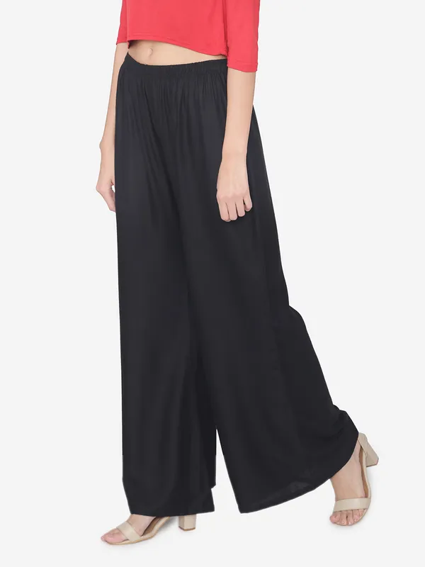 Full_Length_Rayon_Flared_Wide_Leg_Trouser_Palazzo_Pant_For_Women