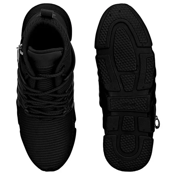 Black_Mesh_And_Airmix_Lace_Ups_Sports_Shoes_For_Men