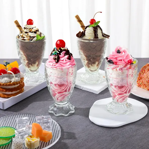 200ML_Ice_Cream_Glasses_Cups_Dishes_for_Desserts,_Milkshake,Fruit_and_Pudding_Glass_Serving_Bowls,Clear_Set_of_(6)