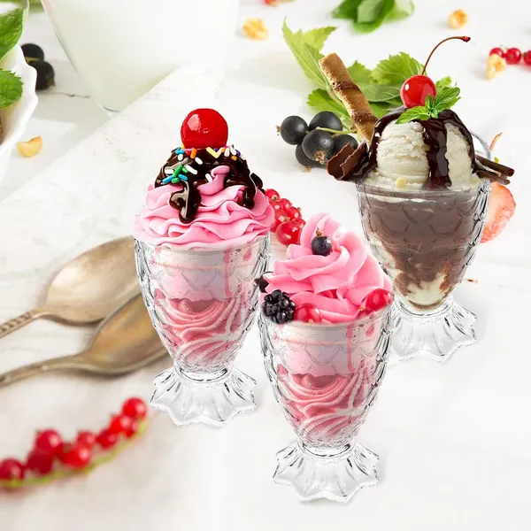 200ML_Ice_Cream_Glasses_Cups_Dishes_for_Desserts,_Milkshake,Fruit_and_Pudding_Glass_Serving_Bowls,Clear_Set_of_(6)