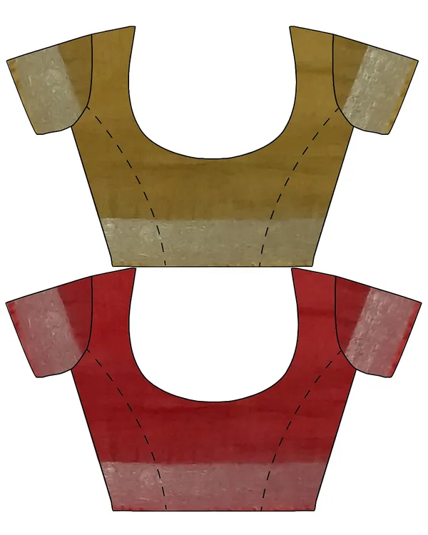 Bhagalpuri_Handloom_Cotton-Linen_Blend_Saree_Combo_(Pack_Of_2)_With_Running_Unstiched_Blouse_Piece