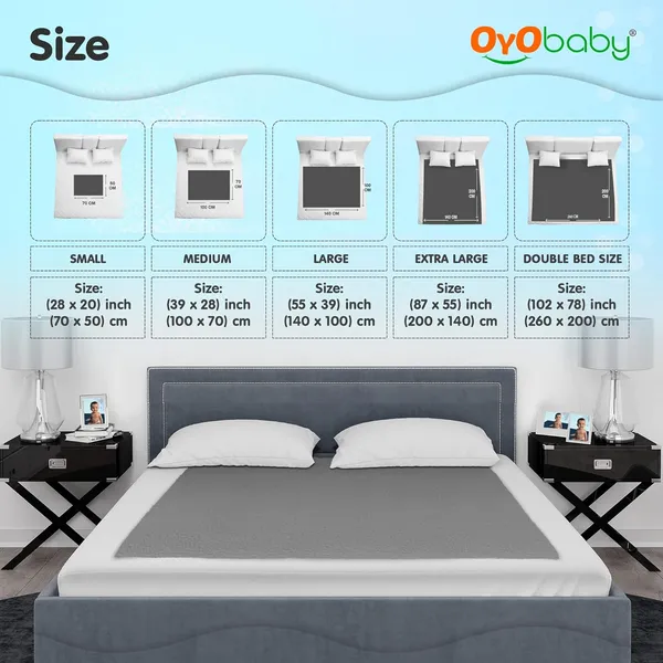 Kids_&_Adults_Bed_Protector_Waterproof_Sheet_|_Quick_Dry_And_Extra_Absorbent_Washable_Mattress_Sheet_|_Anti-Piling_Fleece_With_Soft_Cotton_Cot_Sheet_|_X-Large_Size,_200Cm_X_140Cm,_Sea_Blue