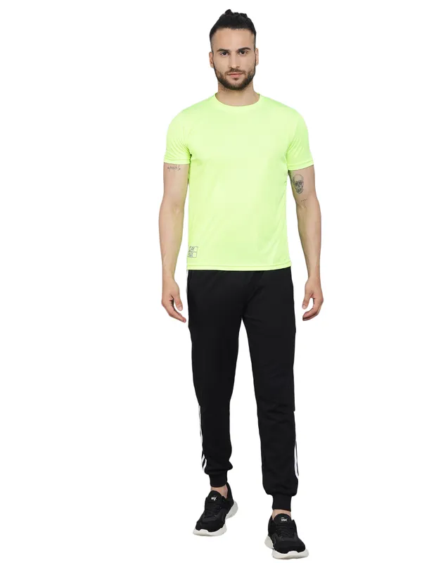 Light_Green_Men's_T-Shirt__Comfortable,_Stylish_And_Trendy_Casual_Wear
