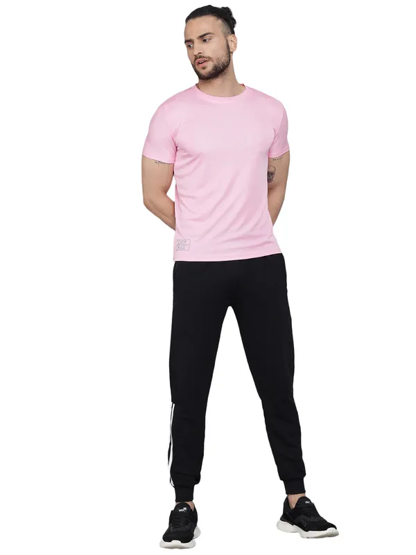 Pink_Men's_T-Shirt__Comfortable,_Stylish_And_Trendy_Casual_Wear
