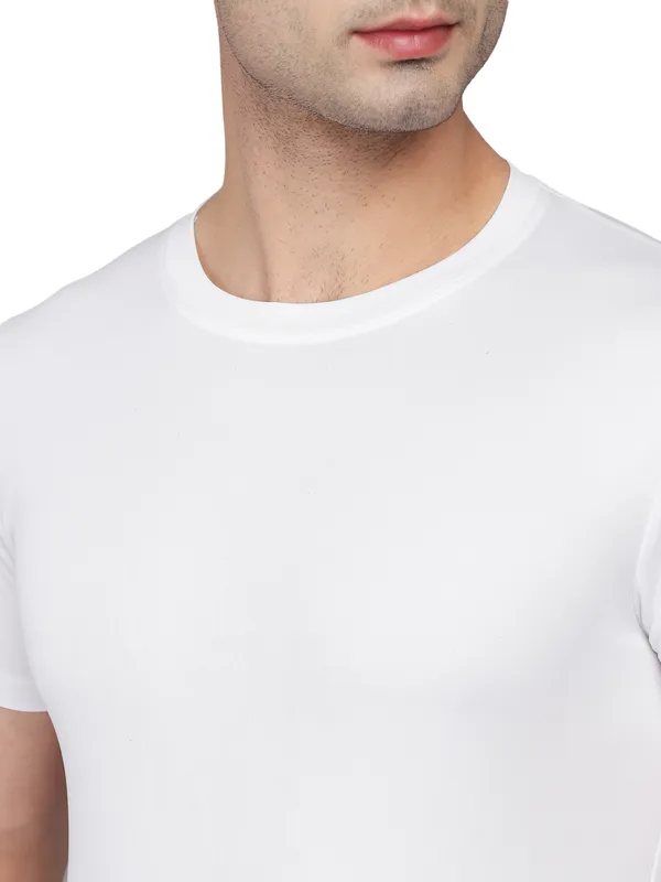 White_Men's_T-Shirt__Comfortable,_Stylish_And_Trendy_Casual_Wear